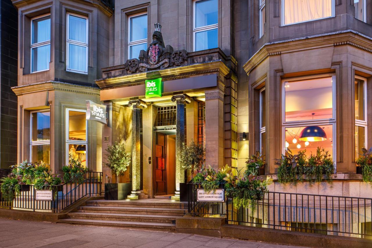 Hotel Ibis Styles Edinburgh St Andrew Square Zewnętrze zdjęcie